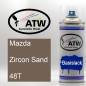 Preview: Mazda, Zircon Sand, 48T: 400ml Sprühdose, von ATW Autoteile West.